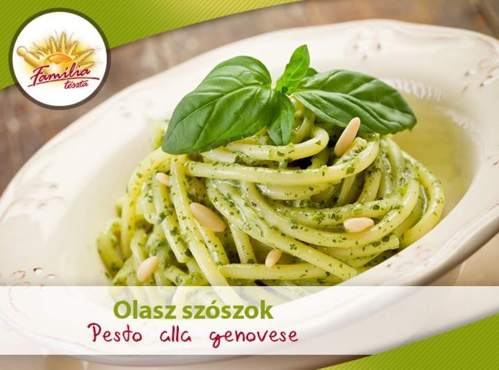 Olasz szósz - Pesto alla genovese