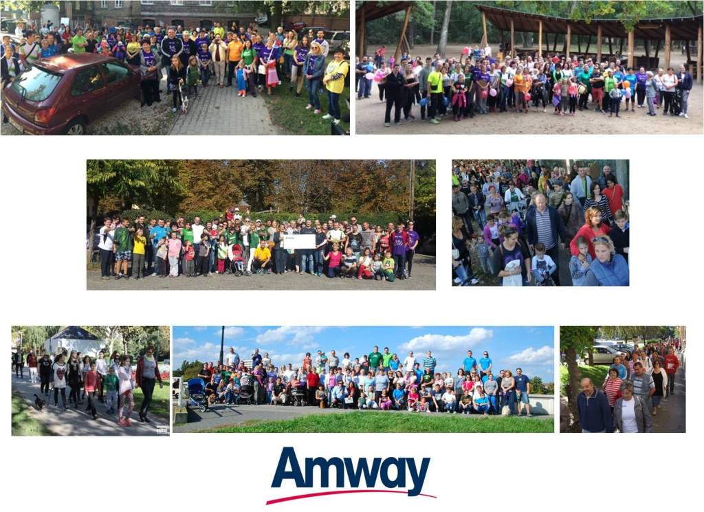 Több mint kétezren sétáltak együtt a beteg gyerekekért - Jótékonysági sétát szervezett hét nagyvárosban az Amway 