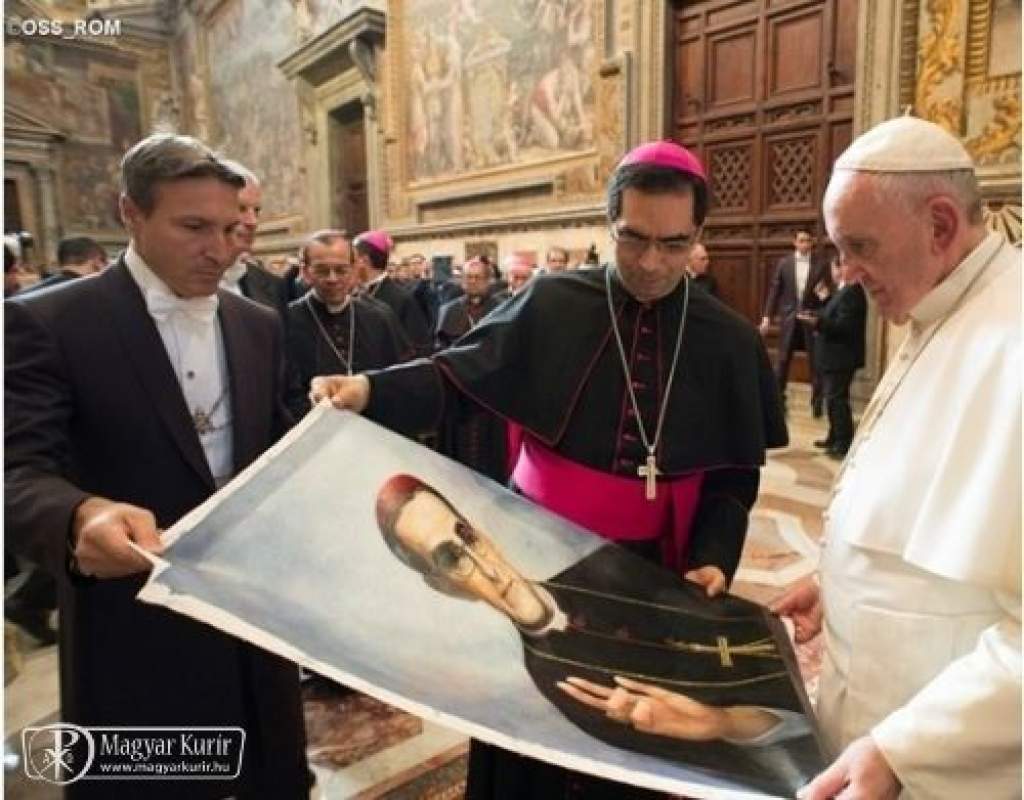 Ferenc pápa Romero érseket állította példaként a salvadori küldöttség elé