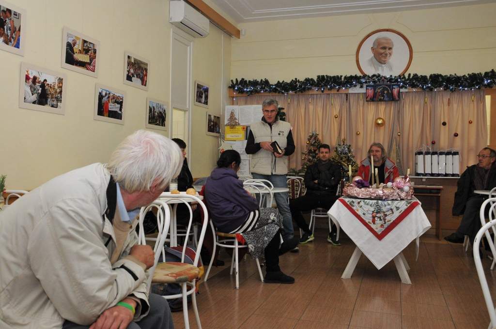 Szabó Antal egész éveben segítette a Wojtyla Ház családját ebéddel