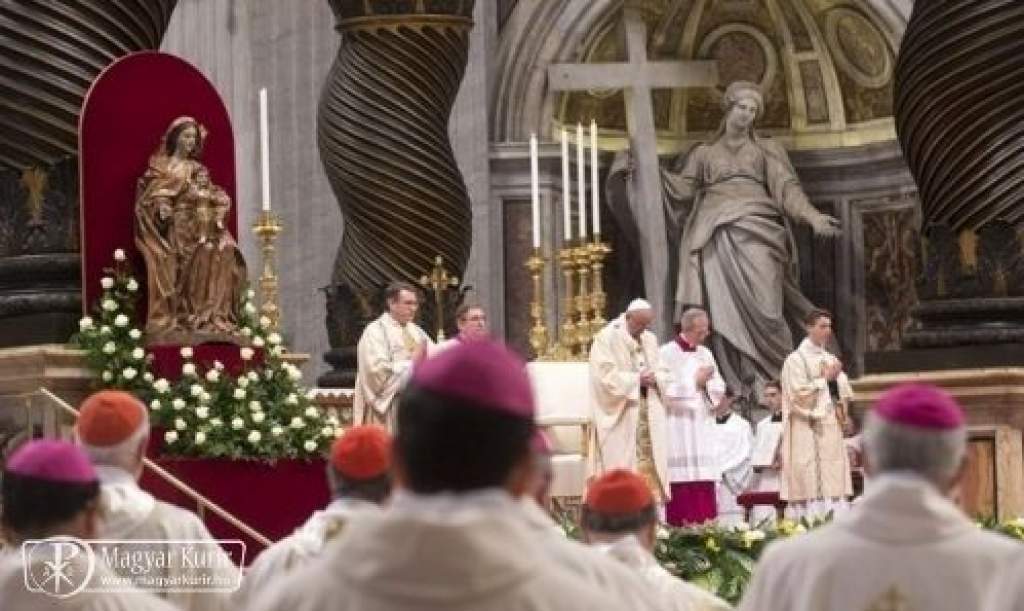 Ferenc pápa a Római Kúria jubileumán: Senki se érezze, hogy elhanyagolják vagy rosszul bánnak vele!