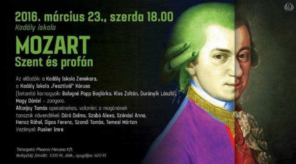 Mozart - Szent és profán