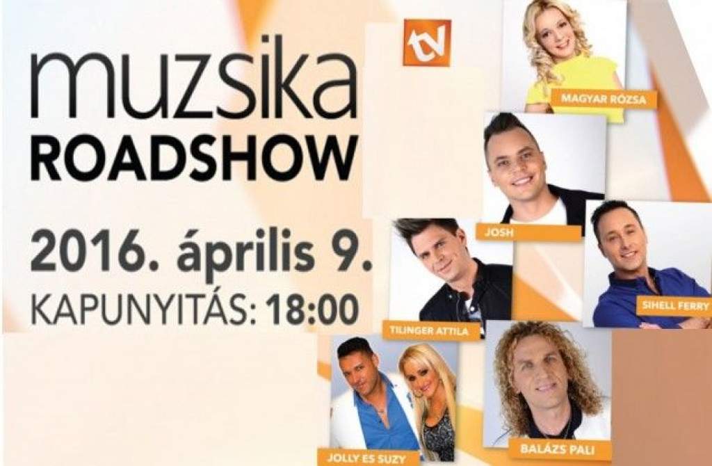 Muzsika Tv Road Show a Messziben