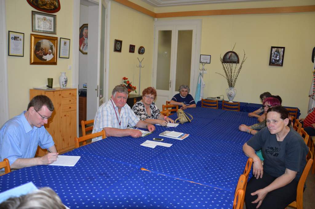 A Nyugdíjas Klub május havi összejövetele