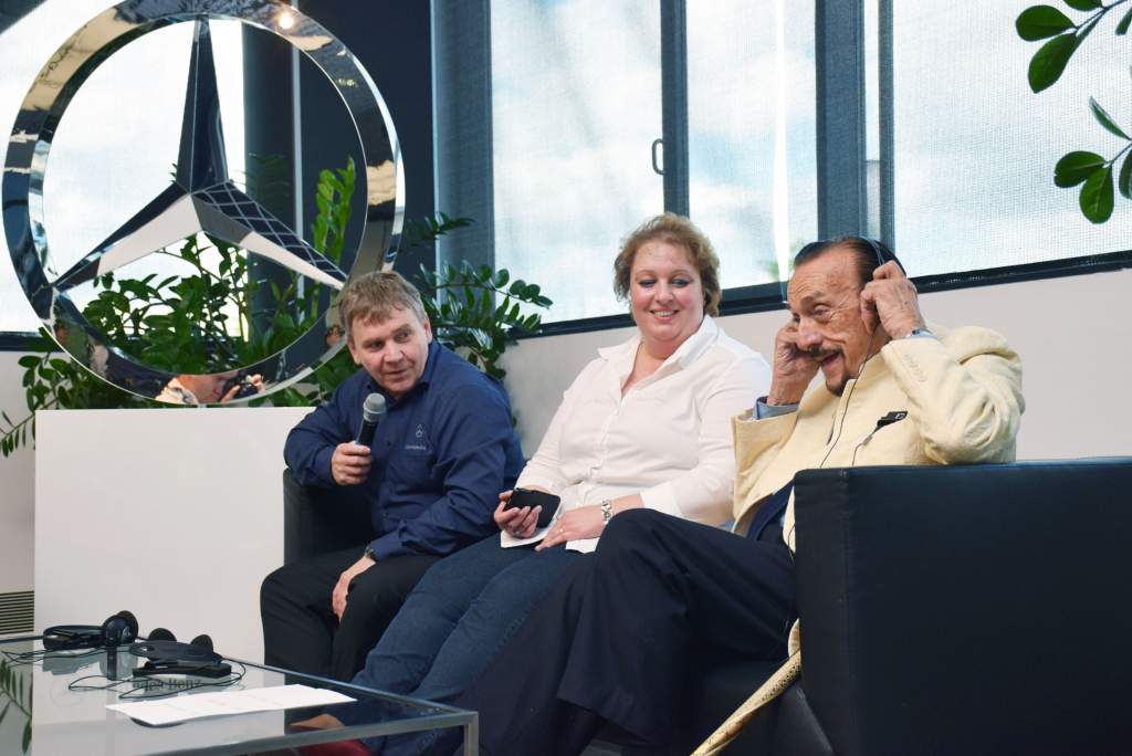 Zimbardo professzor Kecskemétre látogatott a Mercedes-Benz Gyár meghívására