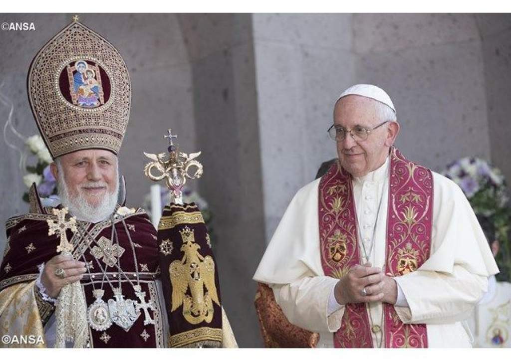 Az egység az Istentől kapott ajándékok közös befogadása – Ferenc pápa beszéde az isteni liturgián