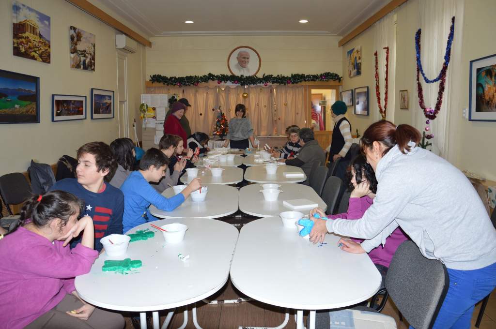 Autizmussal élő diákoknak tartottak gyakorlati foglalkozást a Wojtyla Házban