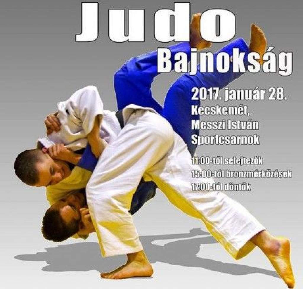 Országos Judo Bajnokság lesz a hétvégén Kecskeméten