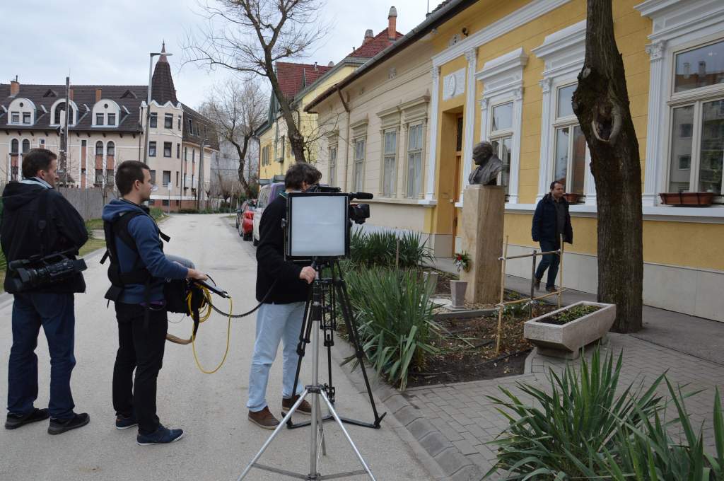 A Duna TV stábja forgatott a Wojtyla Házban
