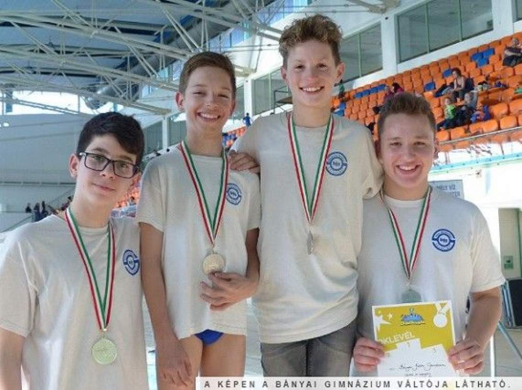 Kecskeméti sikerek az országos úszó Diákolimpián