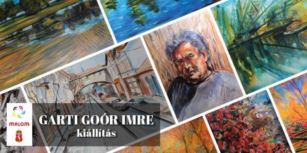 Garti Goór Imre kiállítása a Malom Központban