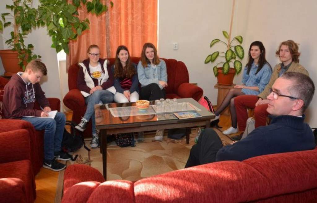 Német diákokat fogadtak a Piarista Gimnáziumban