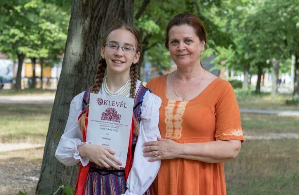 Kiváló minősítést kapott a 12 éves kecskeméti Varga-Fekete Viola