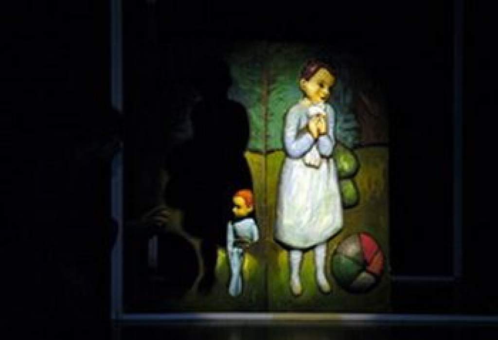 A Ciróka Bábszínház a helsinki Picasso-kiállításon