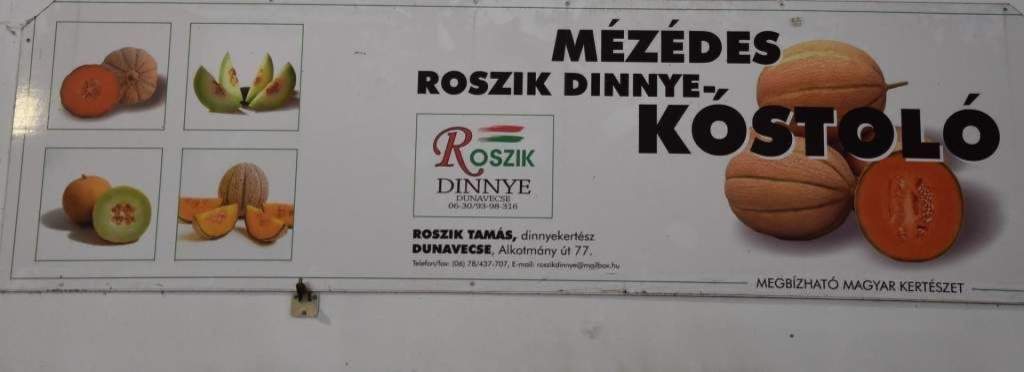 Roszik Tamás sárgadinnyét juttatott a szegényeknek Roszik Tamás sárgadinnyét juttatott a szegényeknek