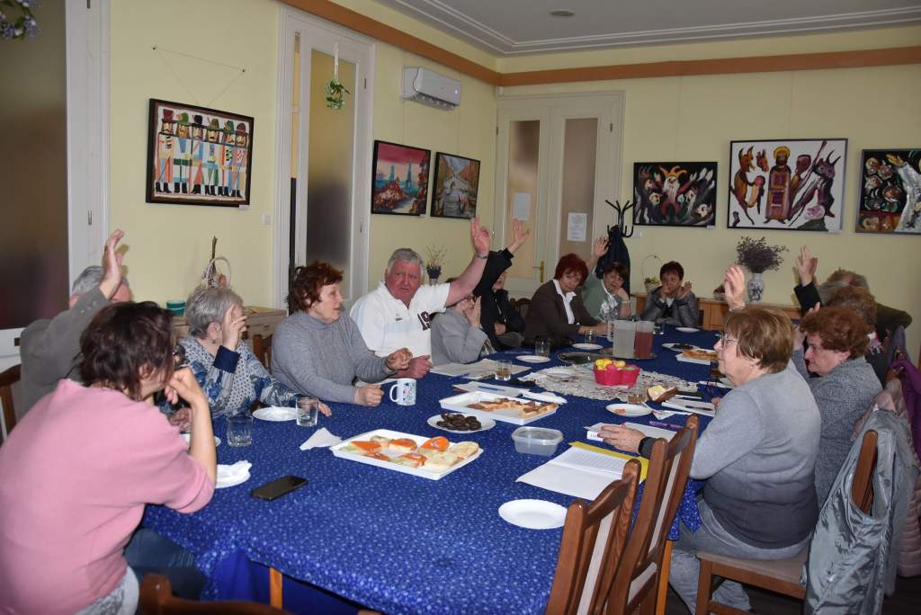 Ülésezett a Karol Wojtyla Nyugdíjas Klub