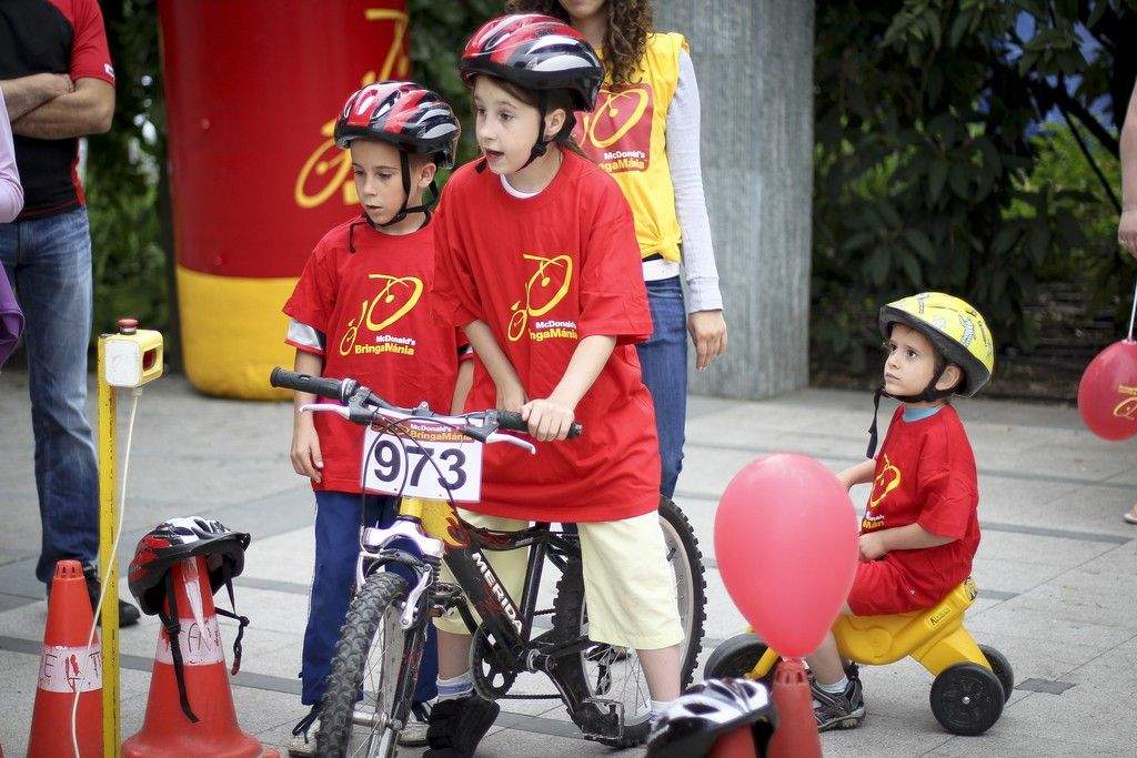 McDonald's BringaMánia Park Kecskemét: A motoros futam aratta a legnagyobb sikert a gyerekek körében