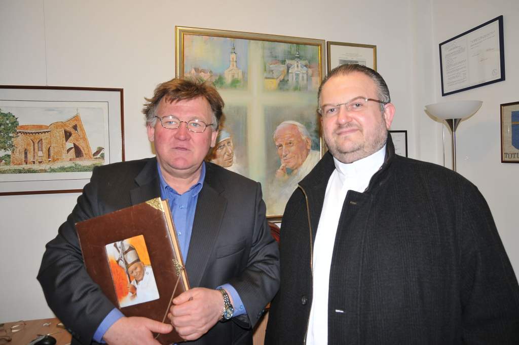 Pintér Gábor Vatikáni Nagykövet látogatása