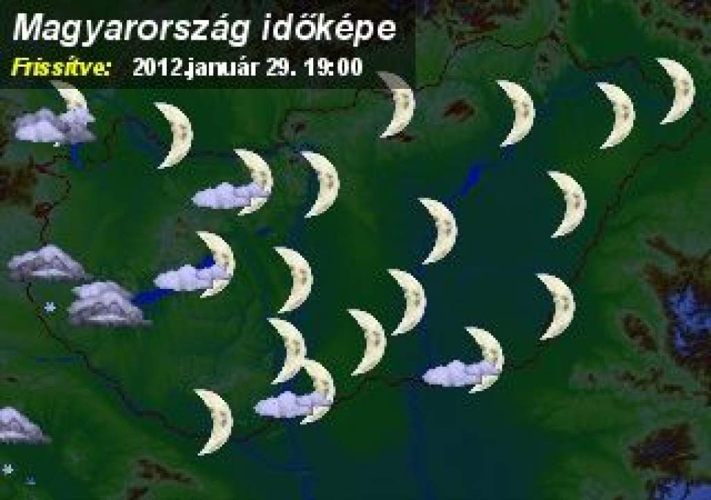 Szibériai hideg tör Magyarországra