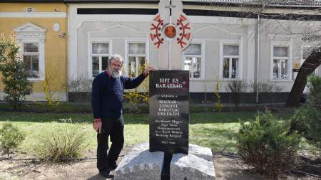 Végső formát öltött a magyar-lengyel barátság emlékműve