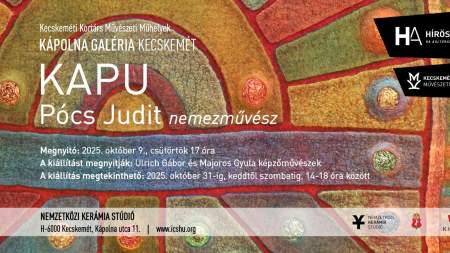 Tóth-Pócs Judit nemezművész tárlata a Nemzetközi Kerámia Stúdióban