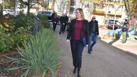 Maya Kadosh izraeli nagykövet asszony a Wojtyla Házban