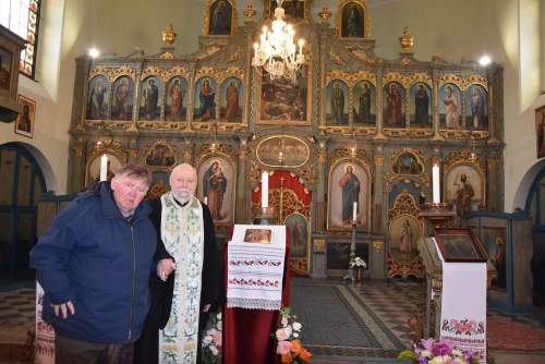 Az ortodox templomba látogatott a Wojtyla Ház alapító-igazgatója