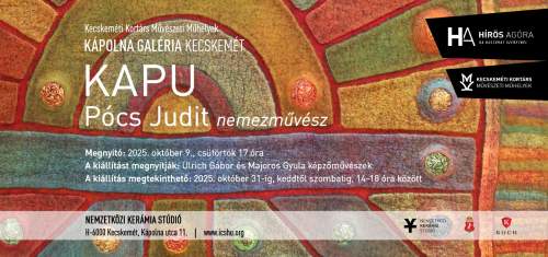 Tóth-Pócs Judit nemezművész tárlata a Nemzetközi Kerámia Stúdióban