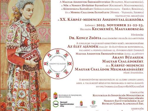 Kecskemét ad otthont a XX. Kárpát-medencei Asszonytalálkozónak