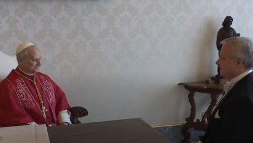 Kveck Péter szentszéki magyar nagykövet átadta megbízólevelét Leó pápának