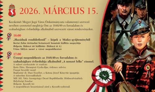 Emlékezzünk 1848. március 15-ére!